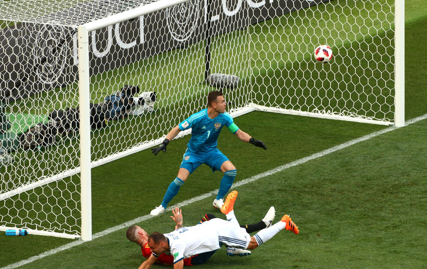 Сборная России сенсационно победила Испанию в плей-офф ЧМ-2018