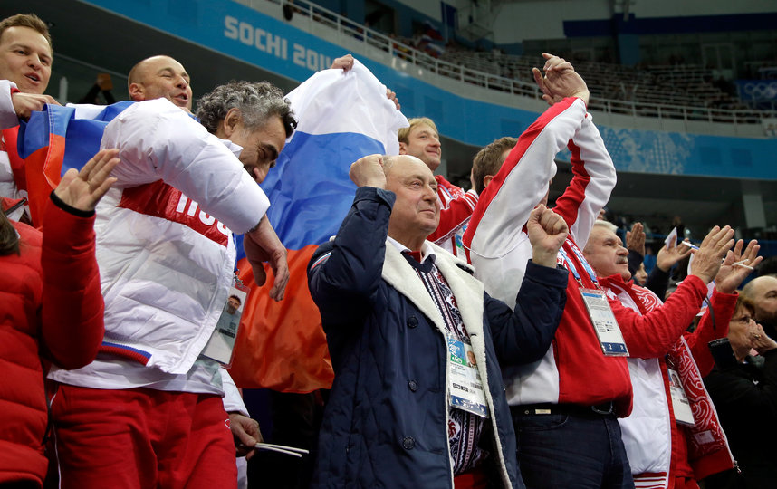 Алексей Мишин (в центре). Архивное фото. Фото Getty