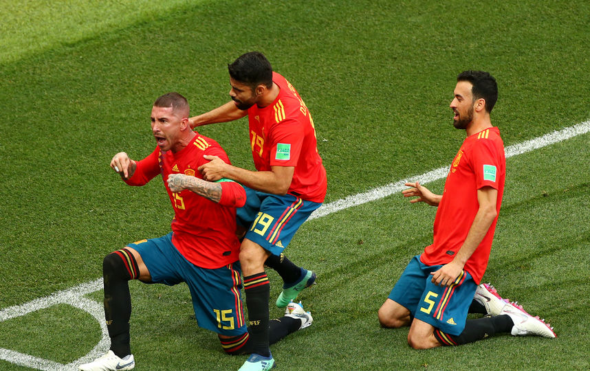 Россия – Испания. Фото Getty