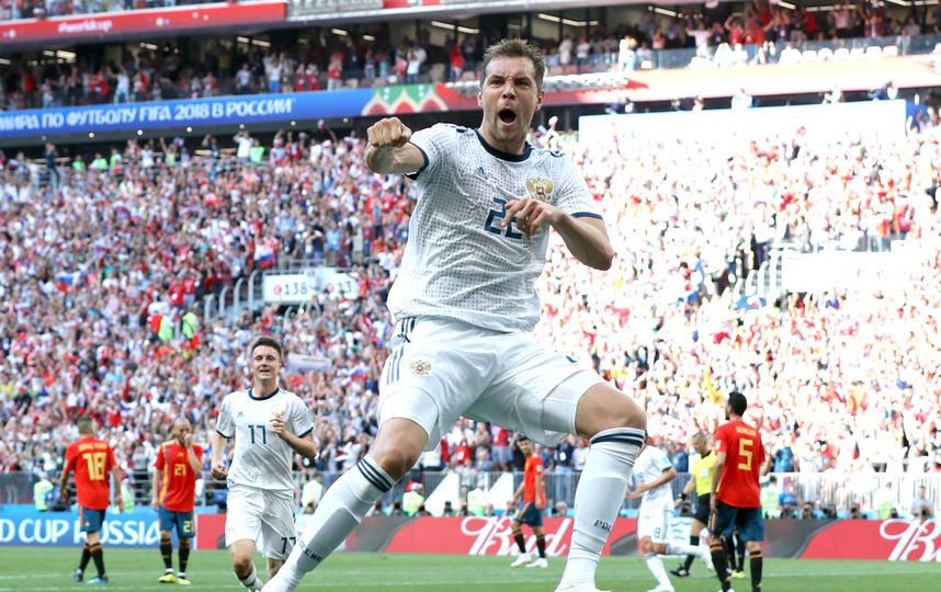 Россия – Испания. Фото Getty