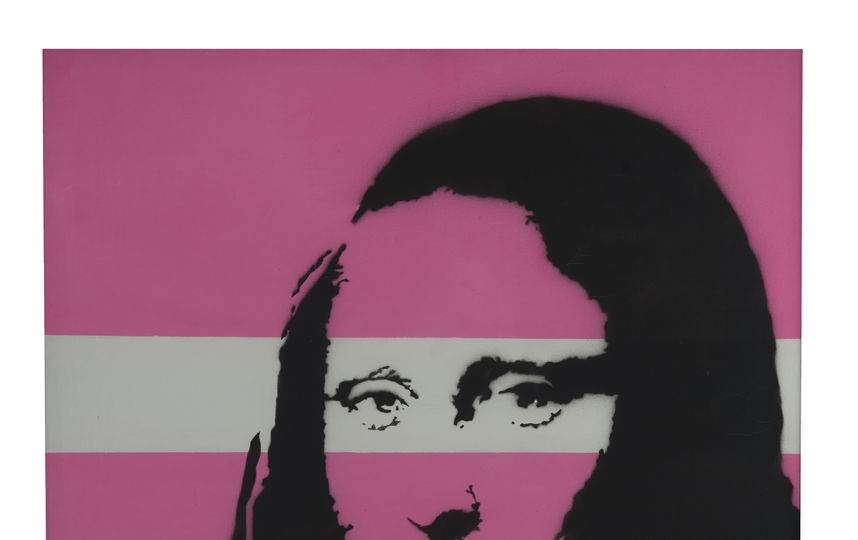 Бэнкси "Мона Лиза". Фото предоставлено организаторами выставки.