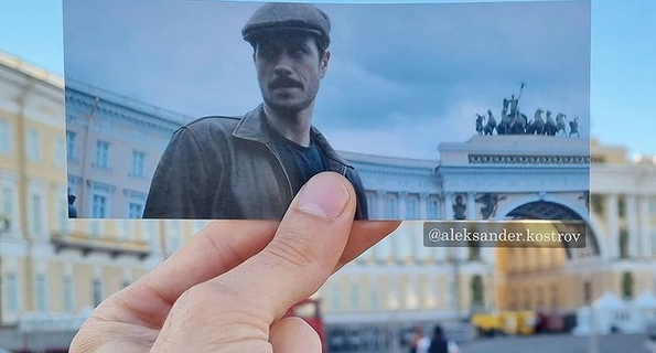 Дворцовая площадь Петербурга. Кадр из ленты "Майор Гром: Чумной Доктор".