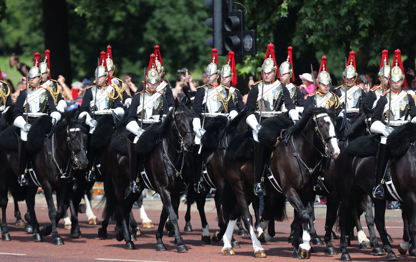 Парад Trooping the Colour 9 июня 2018 года. Фото Getty