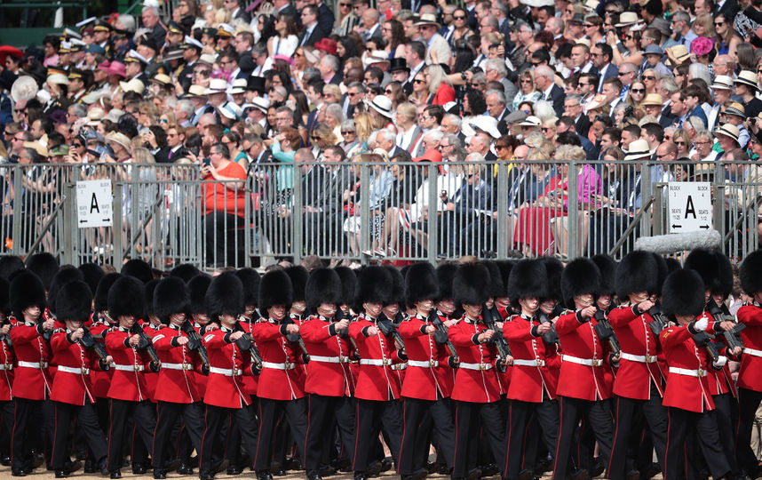 Парад Trooping the Colour 9 июня 2018 года. Фото Getty