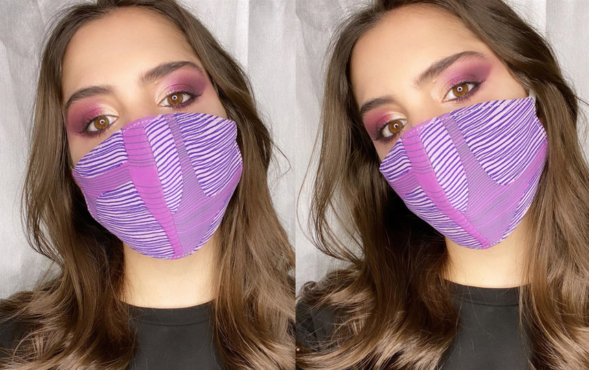 Макияж для глаз в сочном ягодном цвете. Фото instagram.com/nadia.parisimakeup