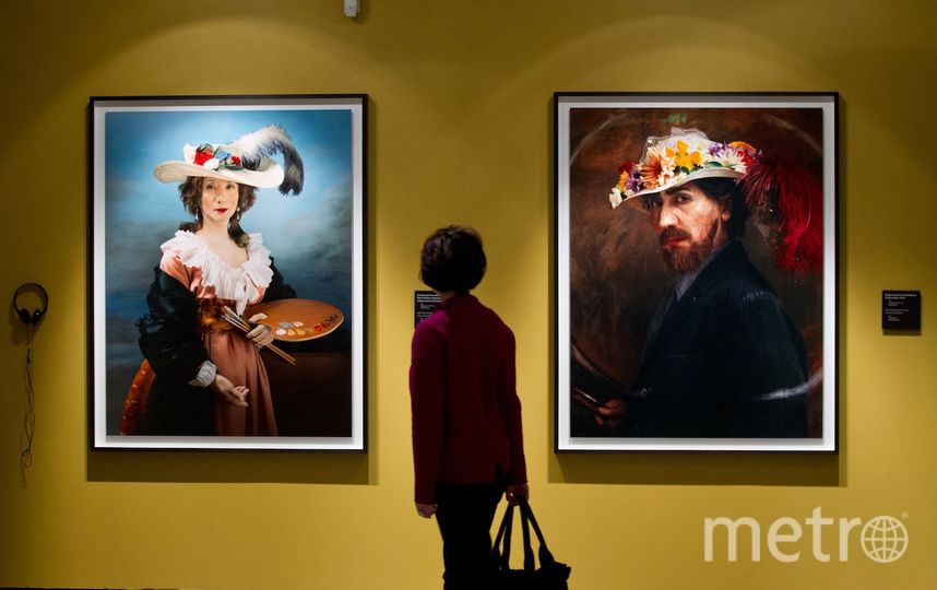 Ясумара в образ Виже-Лебрен. Фото Василий Кузьмичёнок, "Metro"