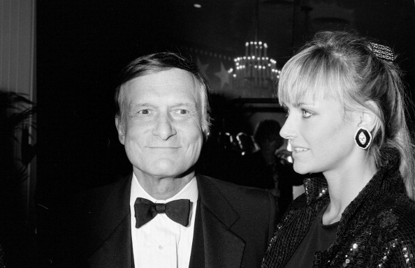 Хью Хефнер и Кимберли Конрад в 1988 году. Фото Getty