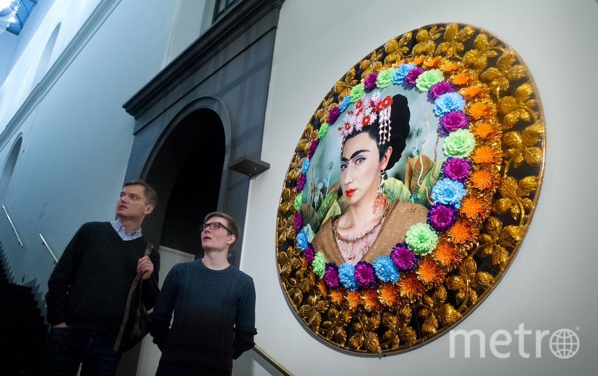 Гостей выставки встречает Фрида. Фото Василий Кузьмичёнок, "Metro"