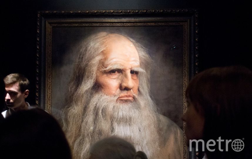 Автопортрет Леонардно да Винчи. Фото Василий Кузьмичёнок, "Metro"