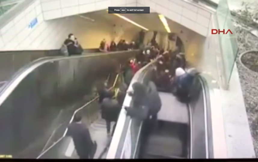 Скриншот из видео. Фото Dogan Haber Ajansi, Скриншот Youtube