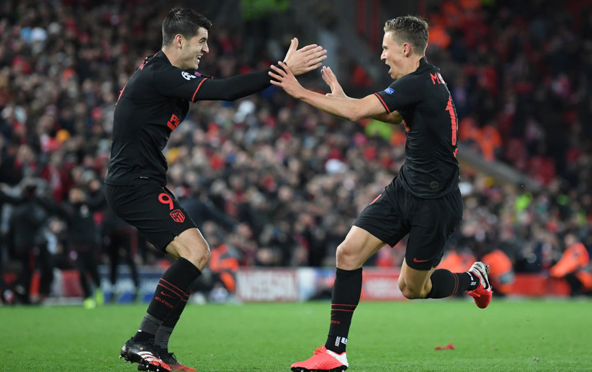 "Атлетико" выиграл оба матча. Фото Getty