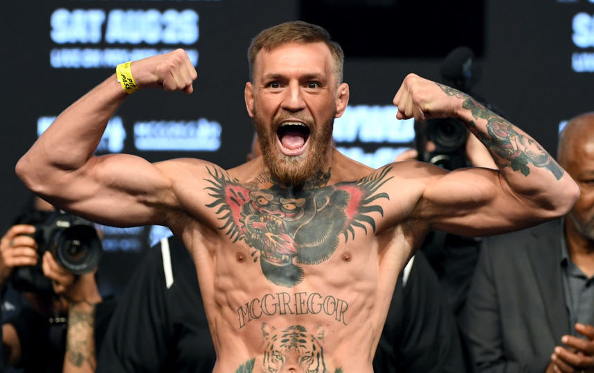Боец смешанного стиля (ММА) Конор Макгрегор. Фото Getty