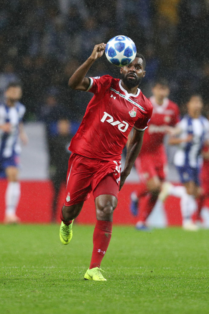 Брайан Идову, защитник московского клуба "Локомотив". Фото Getty