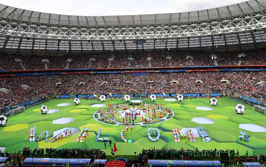 Церемония открытия ЧМ–2018. Фото AFP
