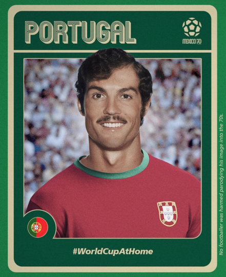 Криштиану Роналду. Фото Instagram @fifaworldcup