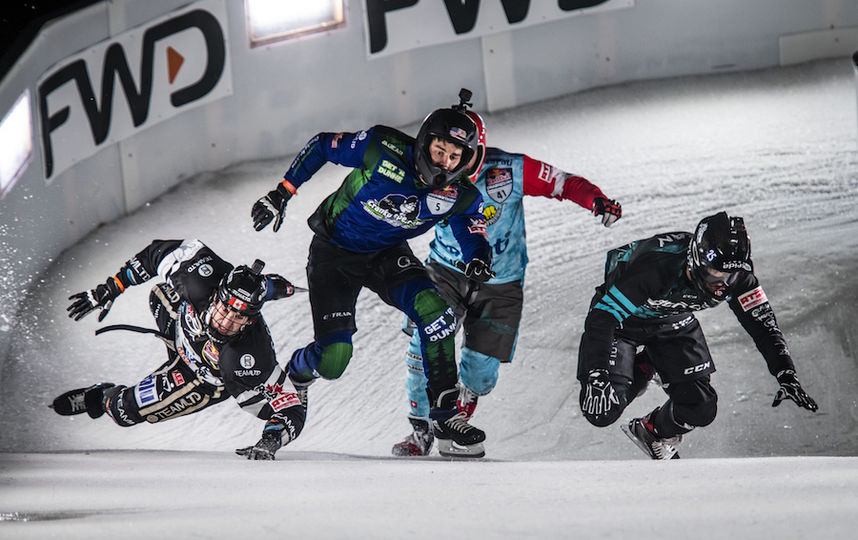На всех этапах строят разные трассы. Фото redbullcontentpool.com