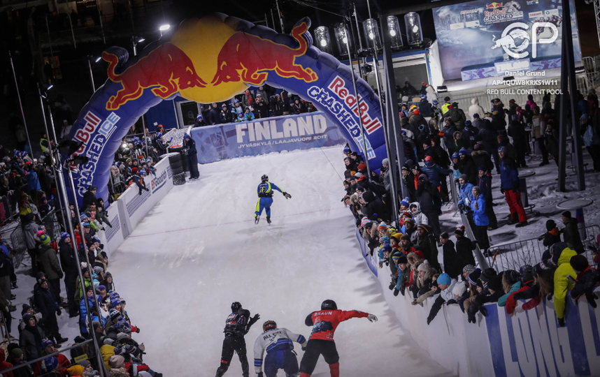 Трасса RedBull Crashed Ice в Финляндии. Фото Фото предоставлено Red Bull