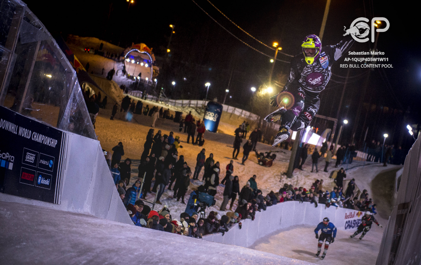 Трасса RedBull Crashed Ice в Финляндии. Фото Фото предоставлено Red Bull