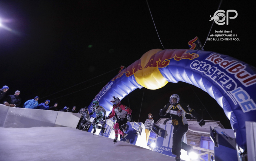 Трасса RedBull Crashed Ice в Финляндии. Фото Фото предоставлено Red Bull