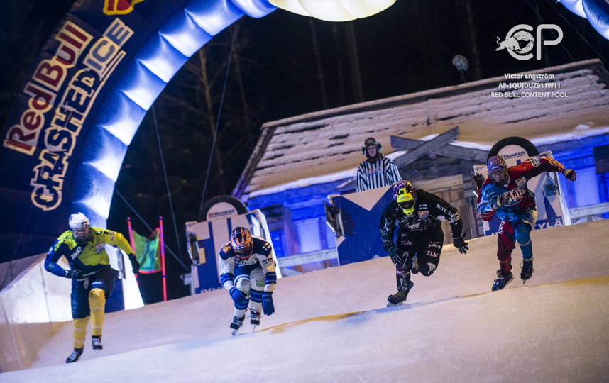 Соревнования RedBull Crashed Ice в Финляндии. Фото Фото предоставлено Red Bull