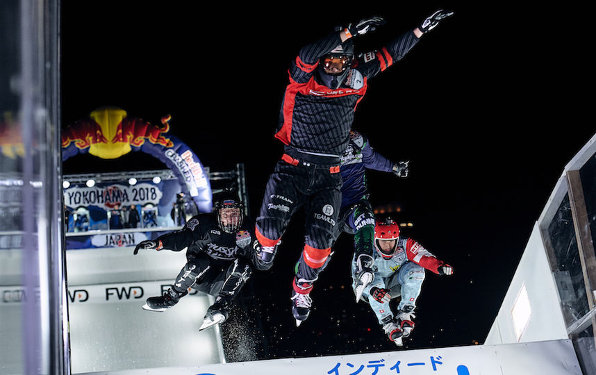 Российские райдеры заявили о себе на старте сезона Red Bull Crashed Ice