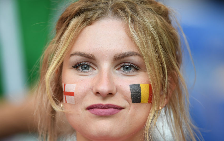 Болельщица матча. Фото AFP