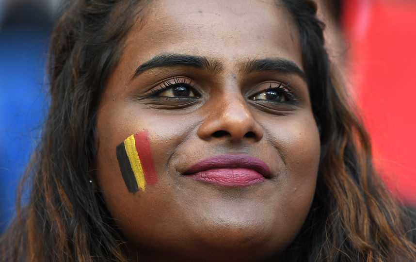 Болельщица матча. Фото AFP