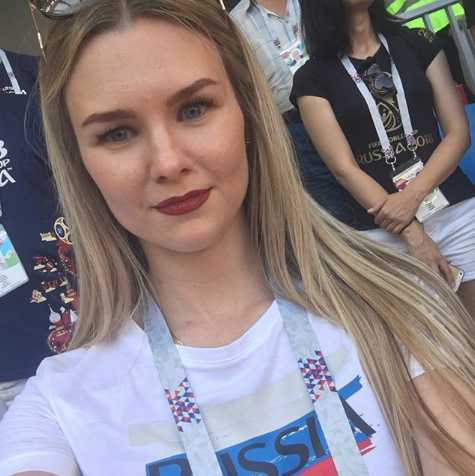 Болельщица матча Япония – Польша. Фото Instagram/ingapresnykova
