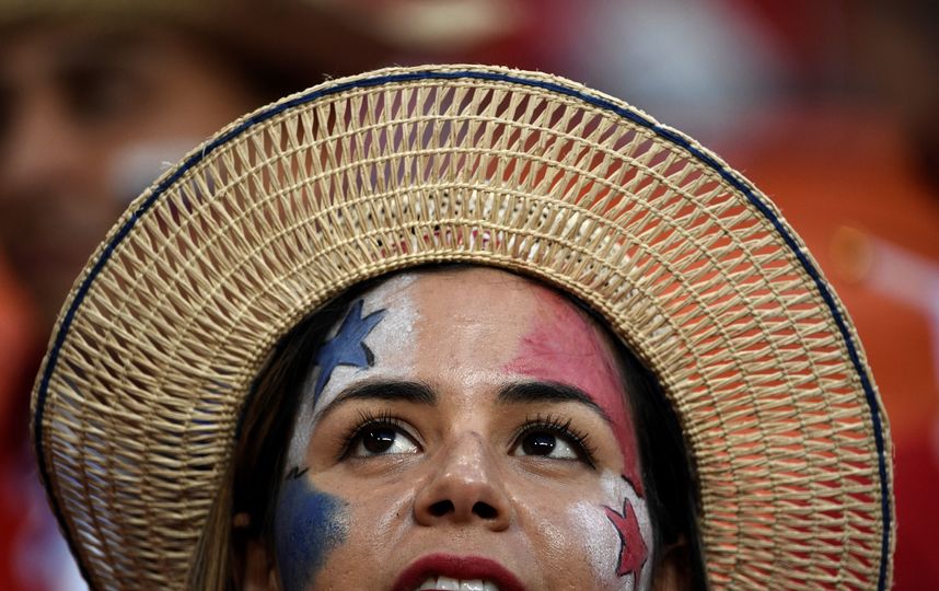 Болельщица матча. Фото AFP