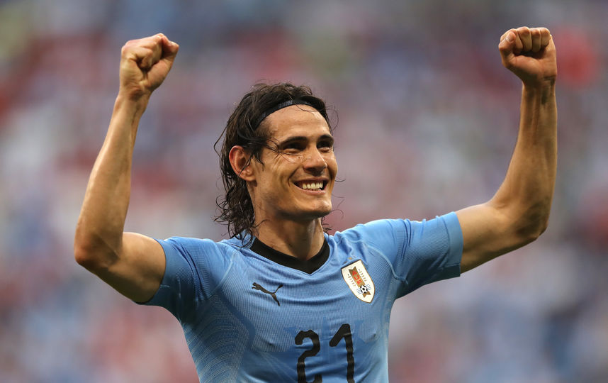 Уругвайский форвард "ПСЖ" Эдисон Кавани. Фото Getty