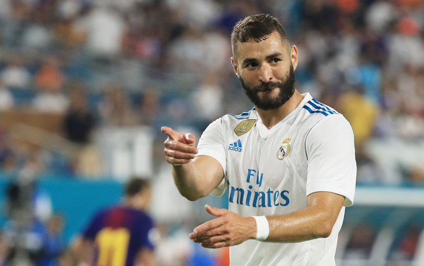 Французский нападающий Карим Бензема. Фото Getty