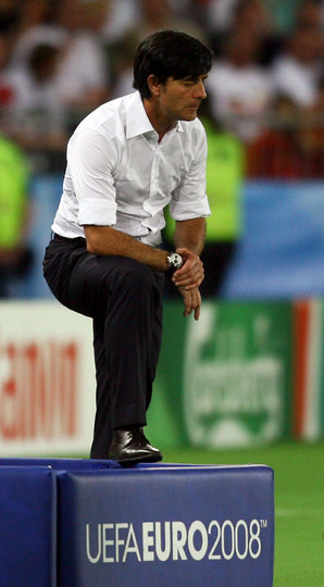 Лёв принимает сборную летом 2006 года. Фото Getty