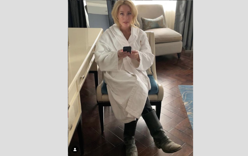 Джиллиан Андерсон. Фото Instagram: @gilliana