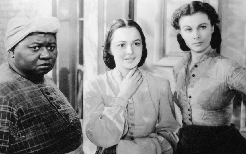 Оливия Де Хэвилленд в центре ("Унесенные ветром", 1939 год). Фото New Line, kinopoisk.ru