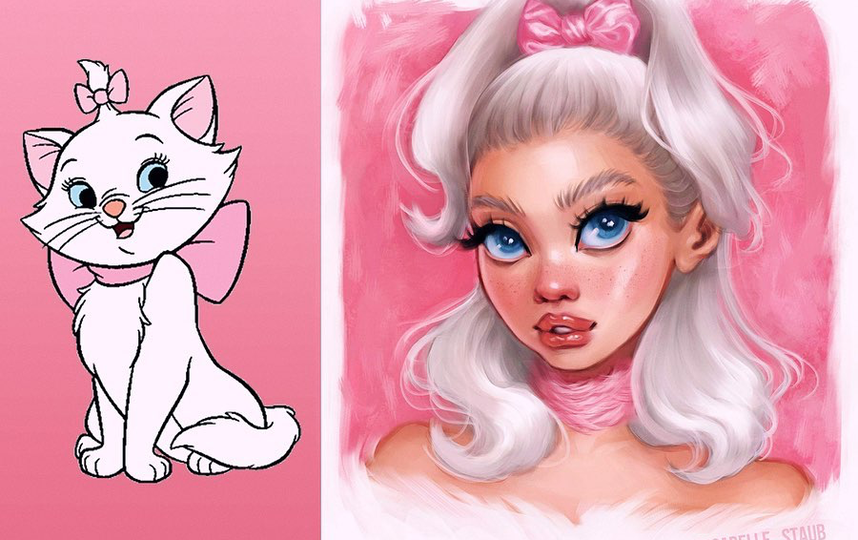 Мари из картины «Коты-аристократы». Фото Изабель Стауб