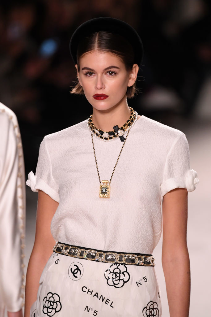 Кайя Гербер, Chanel Metiers d’Art 2019-2020. Фото Getty