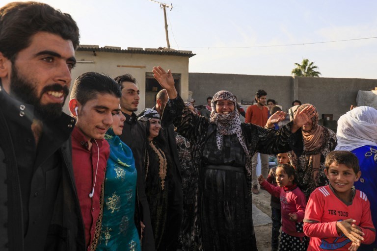 Свадьба Ахмеда и Хебы. Фото AFP