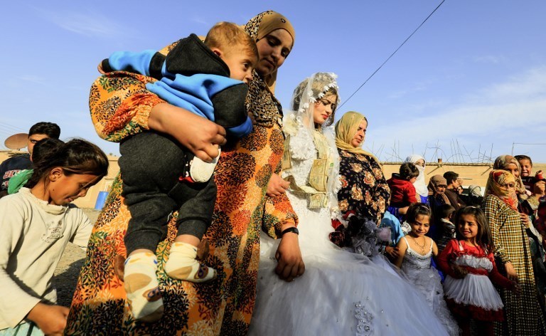 Свадьба Ахмеда и Хебы. Фото AFP