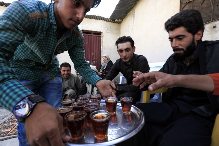 Свадьба Ахмеда и Хебы. Фото AFP