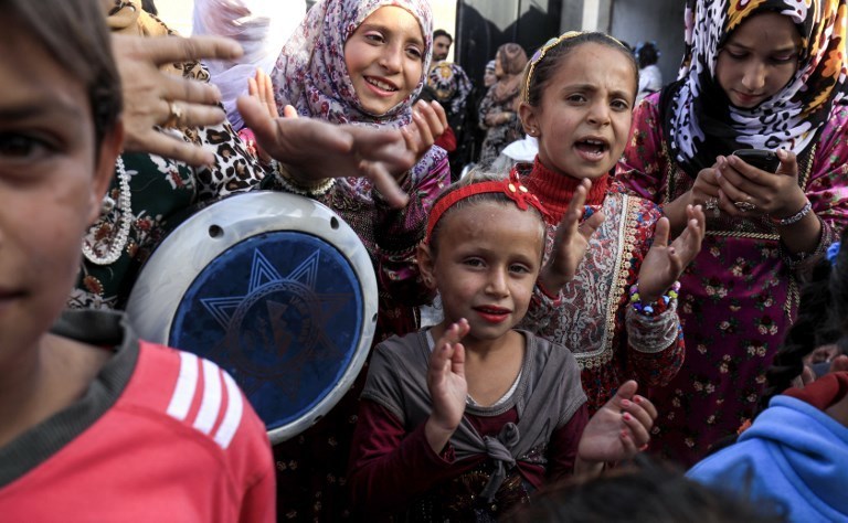 Свадьба Ахмеда и Хебы. Фото AFP