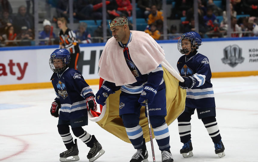 Мастер-шоу на Неделе звёзд хоккея в Астане. Фото photo.khl.ru, Юрий Кузьмин/Андрей Голованов