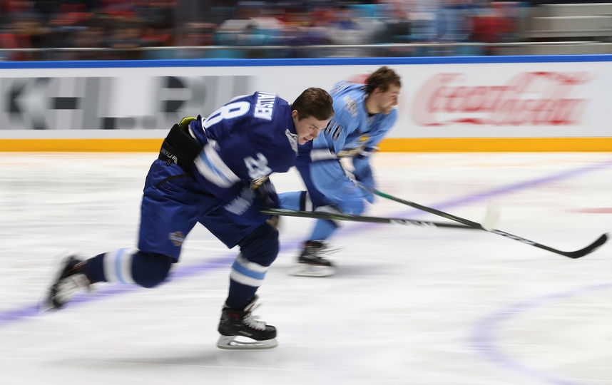 Мастер-шоу на Неделе звёзд хоккея в Астане. Фото photo.khl.ru, Юрий Кузьмин/Андрей Голованов