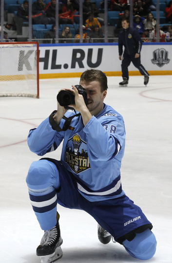 Мастер-шоу на Неделе звёзд хоккея в Астане. Фото photo.khl.ru, Юрий Кузьмин/Андрей Голованов