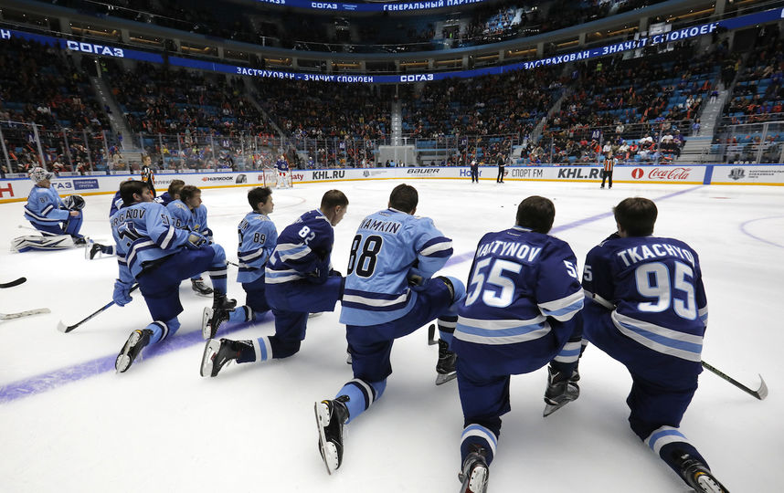 Мастер-шоу на Неделе звёзд хоккея в Астане. Фото photo.khl.ru, Юрий Кузьмин/Андрей Голованов