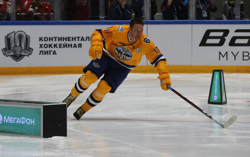 Мастер-шоу на Неделе звёзд хоккея в Астане. Фото photo.khl.ru, Юрий Кузьмин/Андрей Голованов