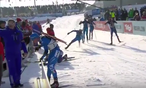 Инцидент в Хохфильцене. Фото Скриншот, Скриншот Youtube