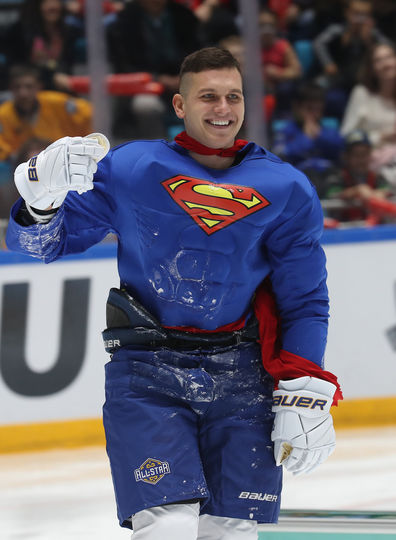 Мастер-шоу на Неделе звёзд хоккея в Астане. Фото photo.khl.ru, Юрий Кузьмин/Андрей Голованов