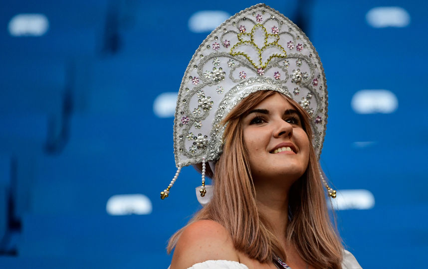 Болельщица матча Бельгия – Япония. Фото AFP