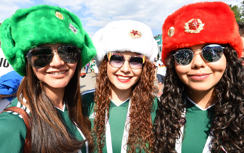 Мексиканские болельщицы ЧМ–2018. Фото AFP