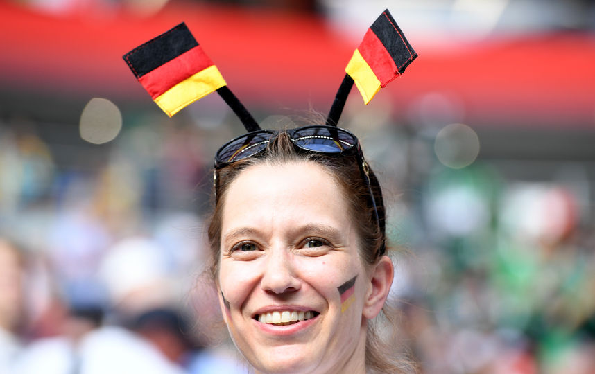 Болельщица матча Германия – Мексика. Фото AFP